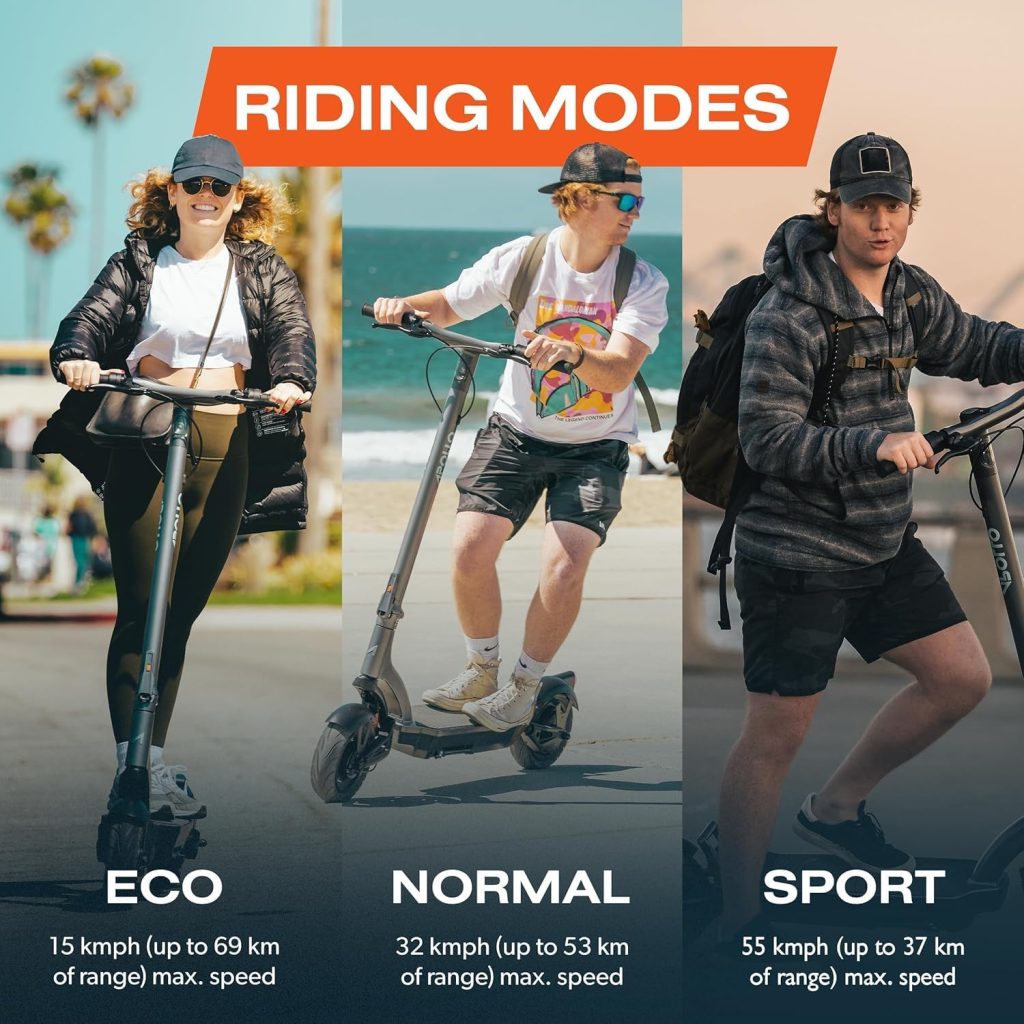 Apollo Electric Scooter for Adults (Go Model/City Model) with Dual 350-500W Motors, 28-32MPH Top Speed, Up to 30-43 Mile Range, Airflow Suspension, Self-Healing Tires  360° Lighting