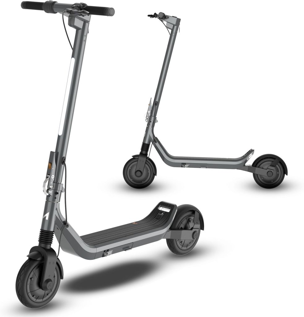 Apollo Electric Scooter for Adults (Go Model/City Model) with Dual 350-500W Motors, 28-32MPH Top Speed, Up to 30-43 Mile Range, Airflow Suspension, Self-Healing Tires  360° Lighting