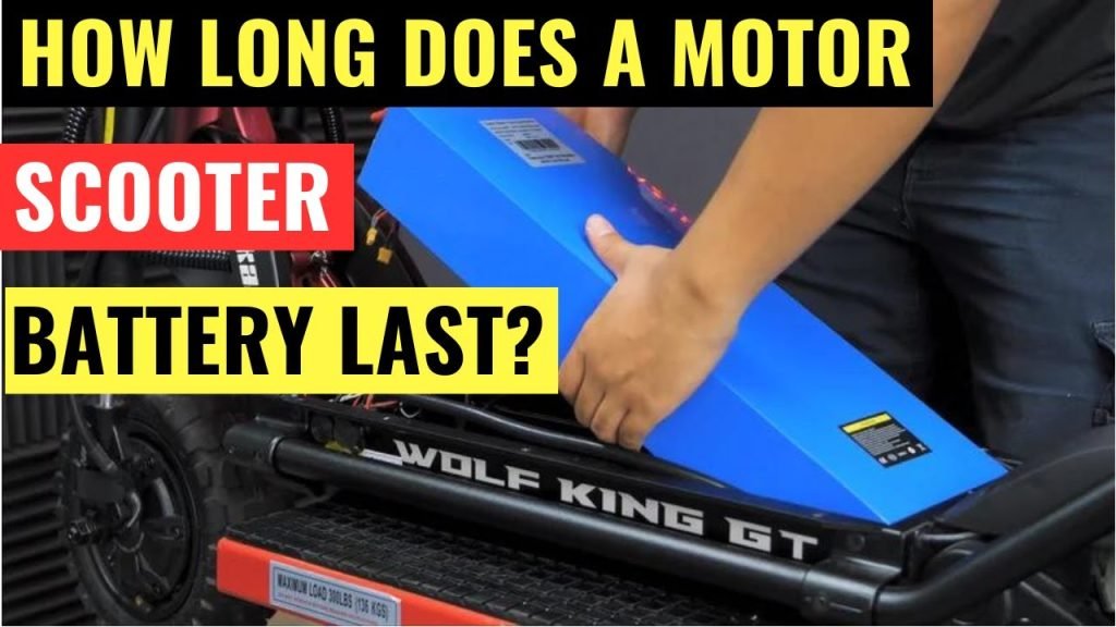 How Long Does The Battery Of An Electric Motor Scooter Last?