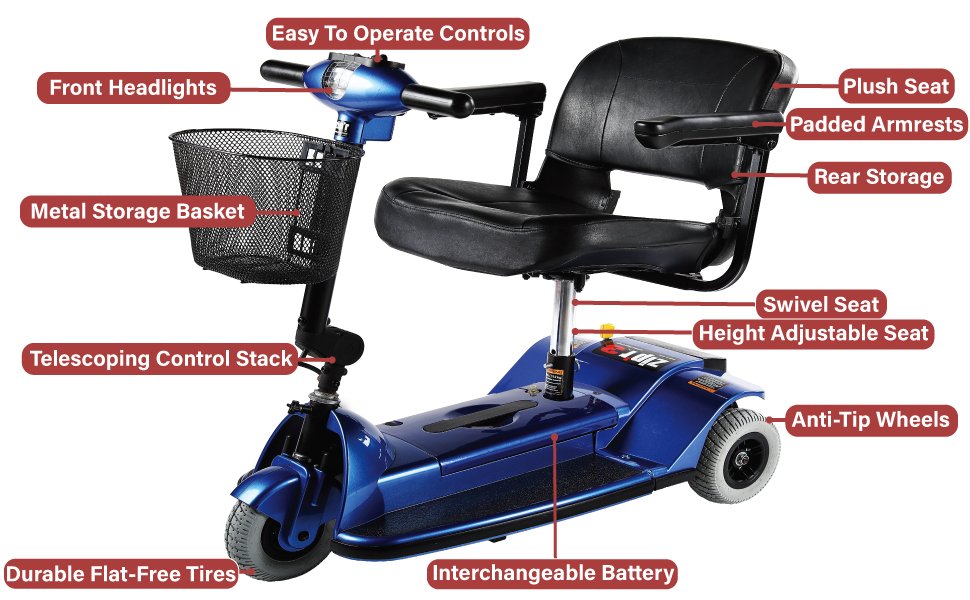 What Are The Safety Features Of A 3-wheels Electric Scooter? What Are The Safety Features Of A 3-wheels Electric Scooter?