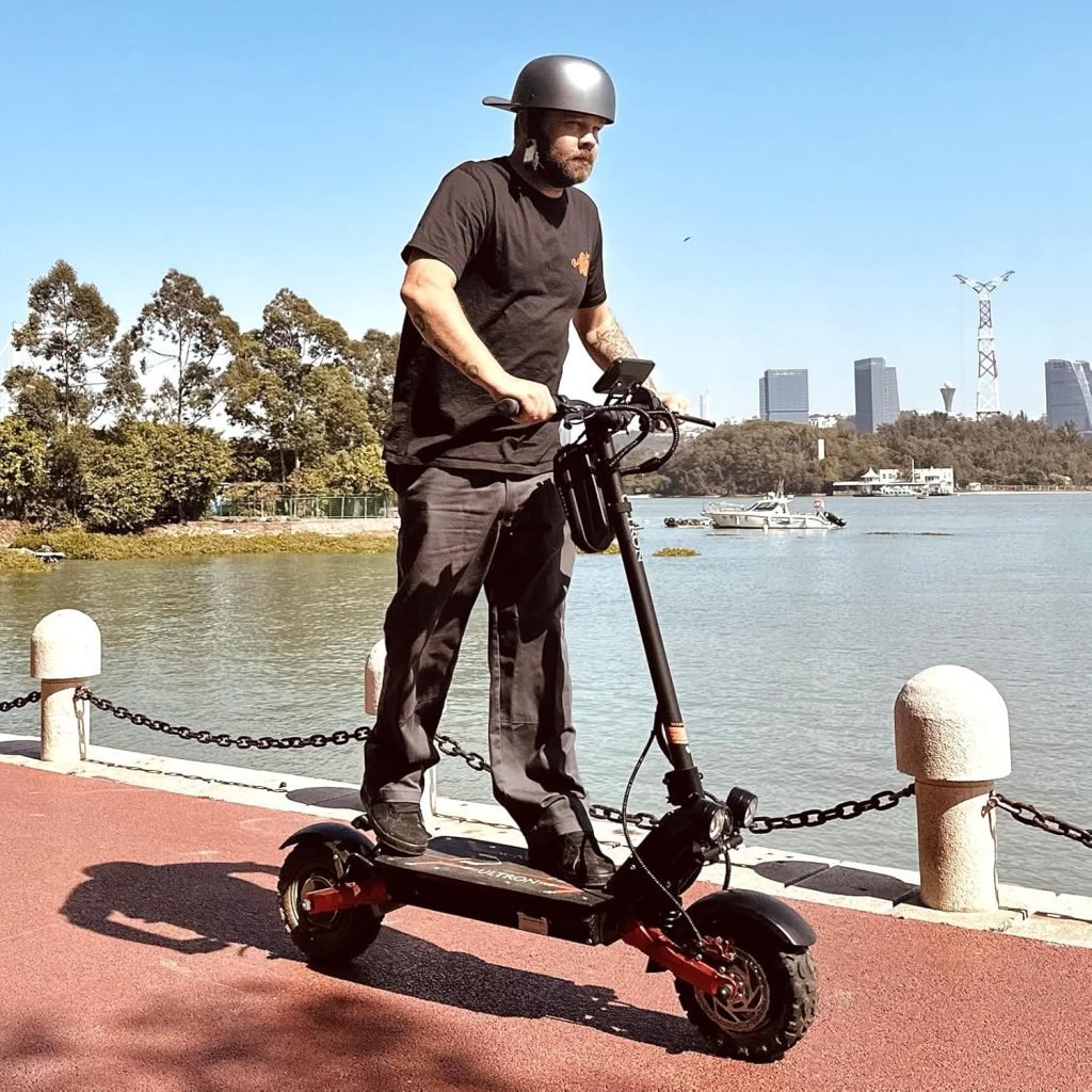 Electric Scooter for Adults, E-Scooter Up to 52MPH 6000W 60V Dual Motor 1440WH Battery, 50Miles Long Range 11 Tubeless Off-Road All Terrain Scooter Tires, Foldable Kick Electric Scooter with Seat