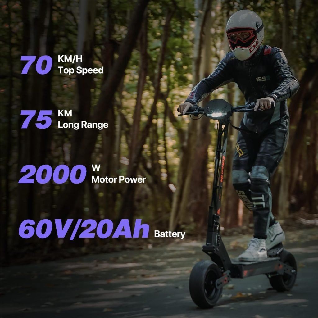 Electric Scooter Adults with seat Kukirin G4, 60V2000W Motor Fast Scooter 43MPH47-Mile Range, 11 Off Road Tires Electric Scooter for Adults with Detachable Seat Electric Scooter Adults with seat Kukirin G4, 60V2000W Motor Fast Scooter 43MPH47-Mile Range, 11 Off Road Tires Electric Scooter for Adults with Detachable Seat