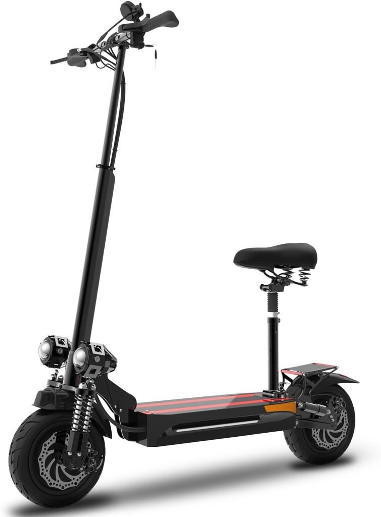 X500 Electric Scooter Adults, 2000W Dual Motor, Max Speed 40 MPH Electric Scooter, 40 Miles Long Rang, 300 Lbs Weight Limit, 10” Pneumatic Tires, Scooter Electric for Adults with Seat X500 Electric Scooter Adults, 2000W Dual Motor, Max Speed 40 MPH Electric Scooter, 40 Miles Long Rang, 300 Lbs Weight Limit, 10” Pneumatic Tires, Scooter Electric for Adults with Seat