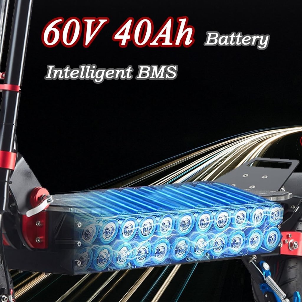Adult Electric Scooter,13-inch, 8000W high Power Dual Motor, Electric Scooter with seat, 60V60ah Battery, top Speed of 60mph, Electric Scooter Adults Foldable Off-Road Tires Adult Electric Scooter,13-inch, 8000W high Power Dual Motor, Electric Scooter with seat, 60V60ah Battery, top Speed of 60mph, Electric Scooter Adults Foldable Off-Road Tires