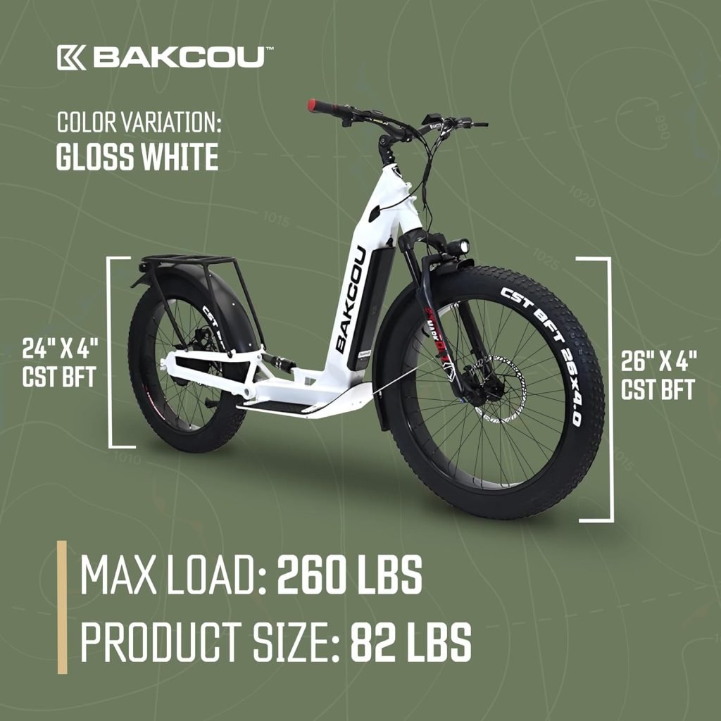Bakcou | Grizzly Electric Scooter - Conquer Any Terrain with Power and Precision! | Adult Scooter 1000W Motor, 48V 21ah Battery, 11 Ground Clearance, Tektro Dual Piston Brakes, and More Bakcou | Grizzly Electric Scooter - Conquer Any Terrain with Power and Precision! | Adult Scooter 1000W Motor, 48V 21ah Battery, 11 Ground Clearance, Tektro Dual Piston Brakes, and More