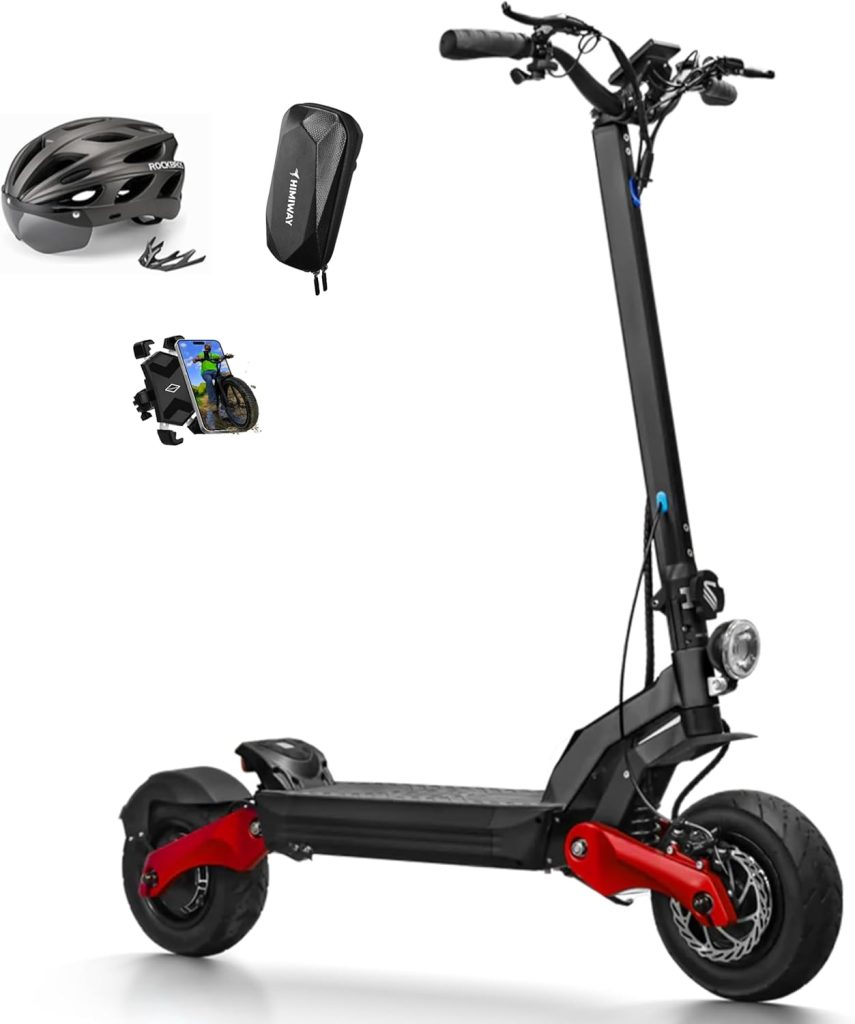 Varla Eagle One Pro Electric Scooter, Dual 1000W Motor, Up to 45 Miles Range, 45 MPH, 60V 27Ah Lithium-ion Battery, 11 Tires, Dual Hydraulic Brake Plus ABS System Varla Eagle One Pro Electric Scooter, Dual 1000W Motor, Up to 45 Miles Range, 45 MPH, 60V 27Ah Lithium-ion Battery, 11 Tires, Dual Hydraulic Brake Plus ABS System