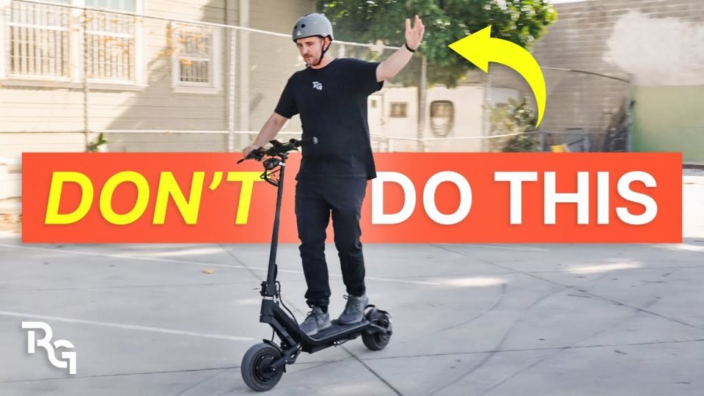 Avoid These 6 Electric Scooter Riding Mistakes! Avoid These 6 Electric Scooter Riding Mistakes!
