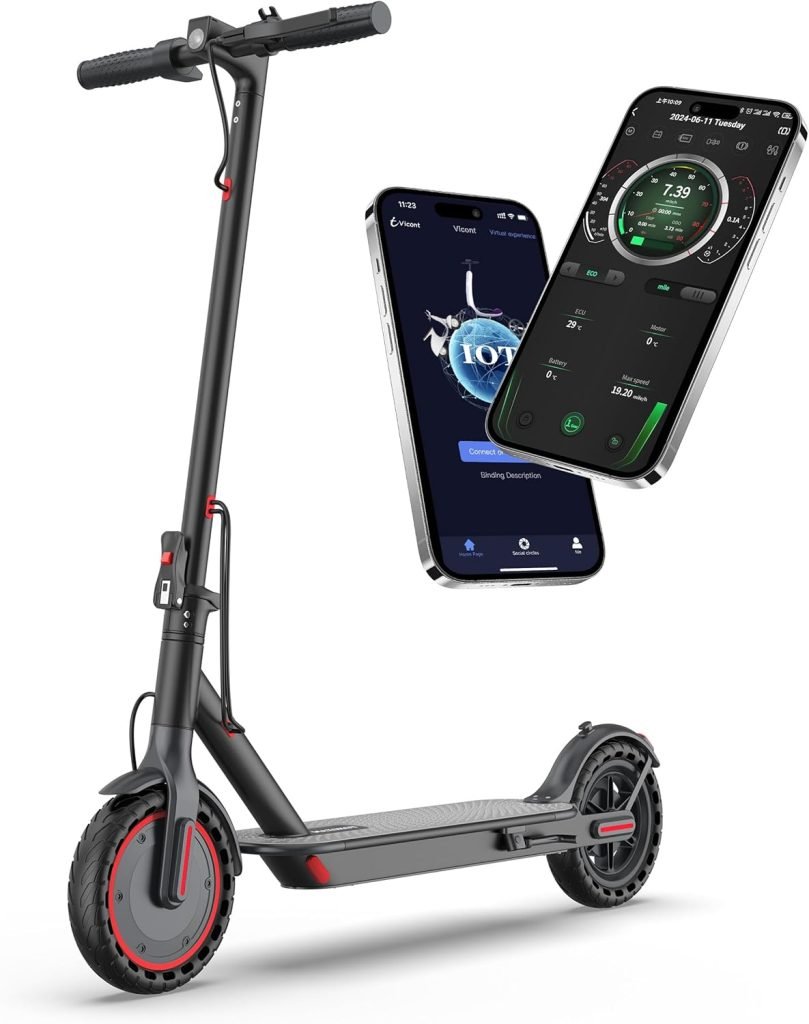 Electric Scooter for Adults, 8.5/10/14 Tires, 19/22Mph, 350W/500W Motor, 21-28 Miles Range, Folding E-Scooter with Dual Suspension,APP(V1/SPRO/MAX/PRO/X1/X1PRO)