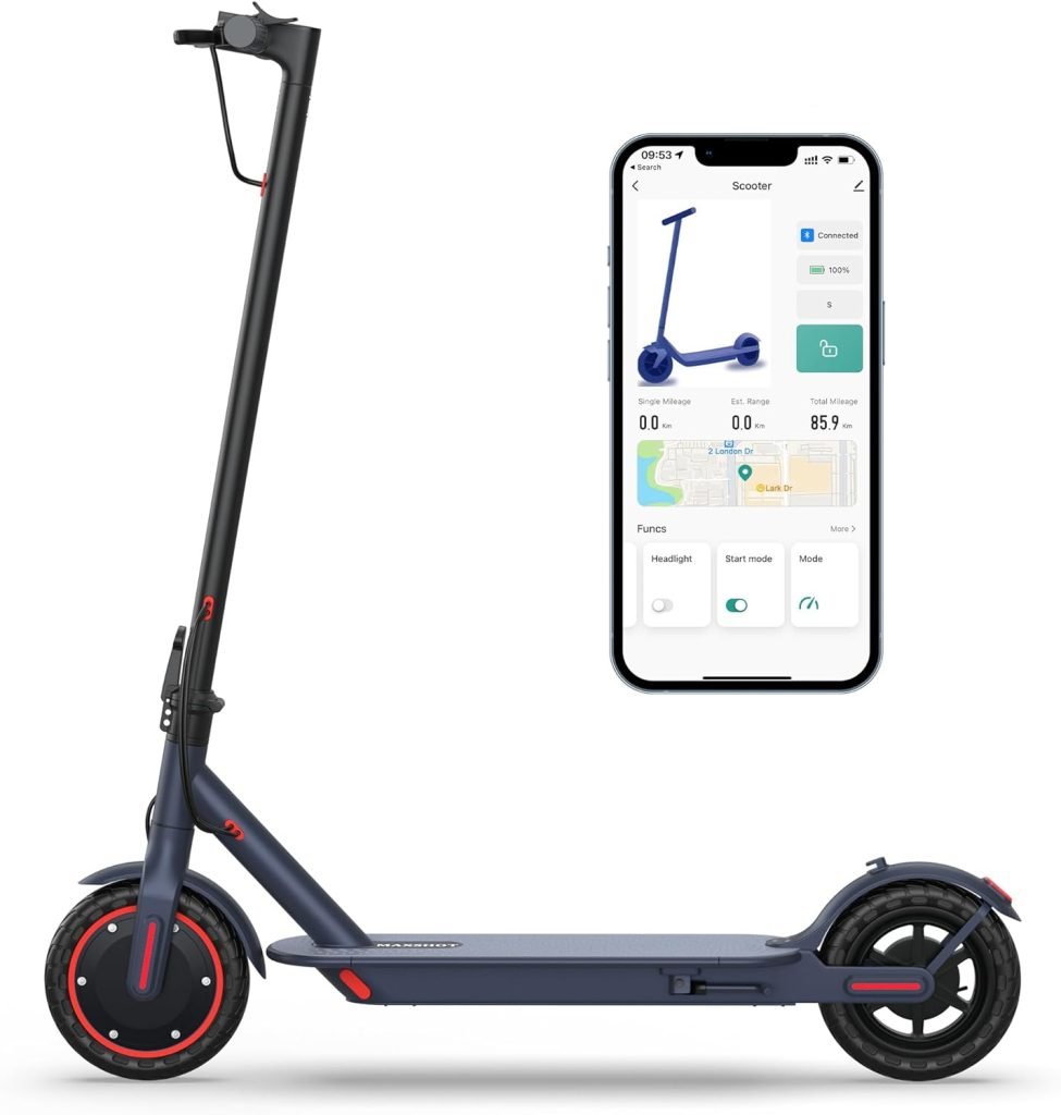 Electric Scooter for Adults, 8.5/10/14 Tires, 19/22Mph, 350W/500W Motor, 21-28 Miles Range, Folding E-Scooter with Dual Suspension,APP(V1/SPRO/MAX/PRO/X1/X1PRO)