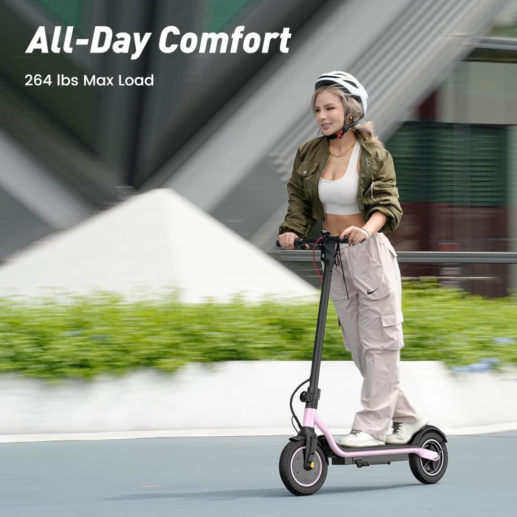 Electric Scooter, 23/21 Miles Long Range, 22/18 MPH Top Speed, 650/500/350W Powerful Motor, 10/8.5 Pneumatic Tires Commuting Scooter,UL Certified Foldable Escooter for Adults and Teens Electric Scooter, 23/21 Miles Long Range, 22/18 MPH Top Speed, 650/500/350W Powerful Motor, 10/8.5 Pneumatic Tires Commuting Scooter,UL Certified Foldable Escooter for Adults and Teens