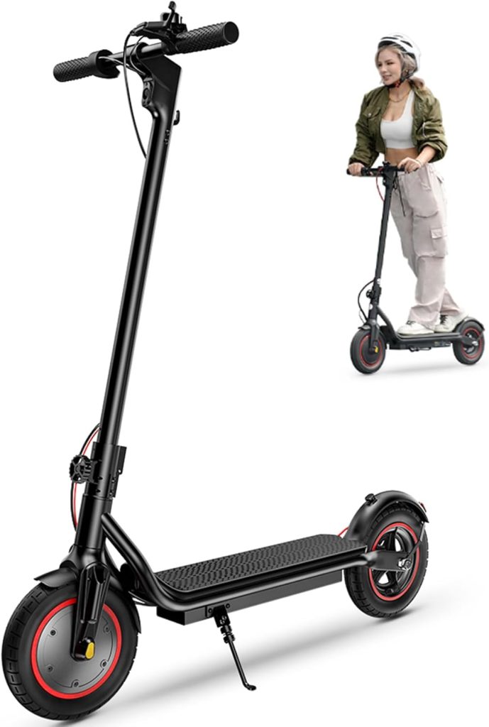 Electric Scooter, 23/21 Miles Long Range, 22/18 MPH Top Speed, 650/500/350W Powerful Motor, 10/8.5 Pneumatic Tires Commuting Scooter,UL Certified Foldable Escooter for Adults and Teens Electric Scooter, 23/21 Miles Long Range, 22/18 MPH Top Speed, 650/500/350W Powerful Motor, 10/8.5 Pneumatic Tires Commuting Scooter,UL Certified Foldable Escooter for Adults and Teens