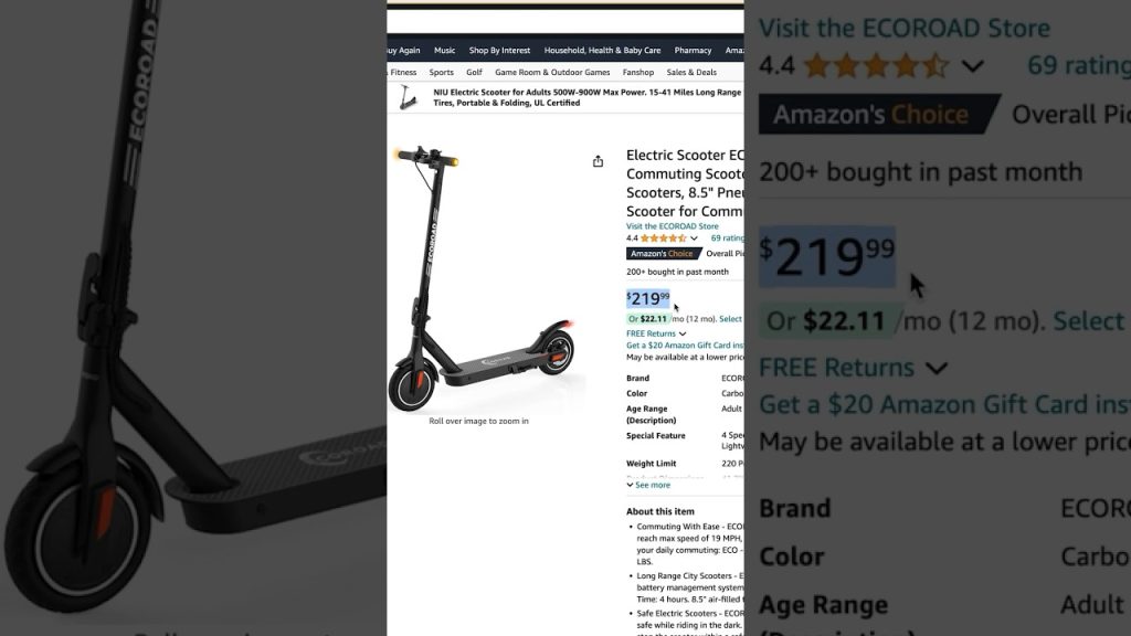 What do you get in a $200 scooter? What do you get in a $200 scooter?