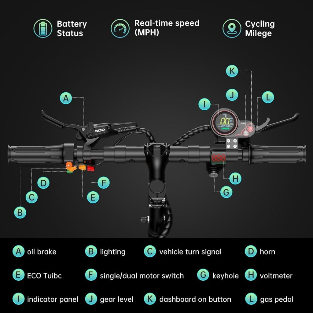 H1 GEN2 Electric Scooter for Adults 5600W Dual Motor Up to 50MPH,Battery Range to 55Miles Fast Sports Escooter 11 Off Road Tires 800lbs Max Load Folding Scooter for Teens with Detachable Seat