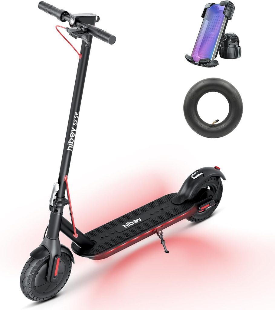 Hiboy Electric Scooter for Adults, 8.5–10 Tires, MPH Top Speed, Up to 17–40.4 Miles Range, Dual Braking System, Commuter Electric Scooter (S2 /S2R Plus/ S2 SE/S2 MAX)