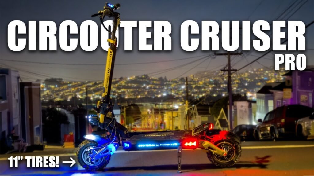 Hydraulic Brakes  Big Tires for $1,299 ? Circooter Cruiser Pro Electric Scooter Review